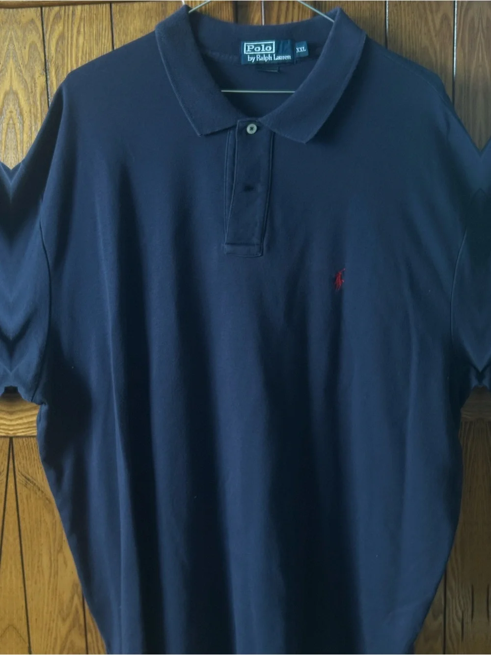 Vintage 90s Polo Ralph Lauren Navy Men’s Shirt. XXL